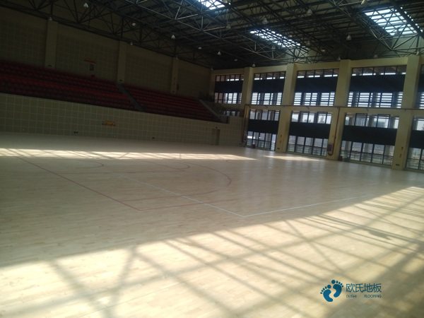 鎮江室內運動木地板工程施工