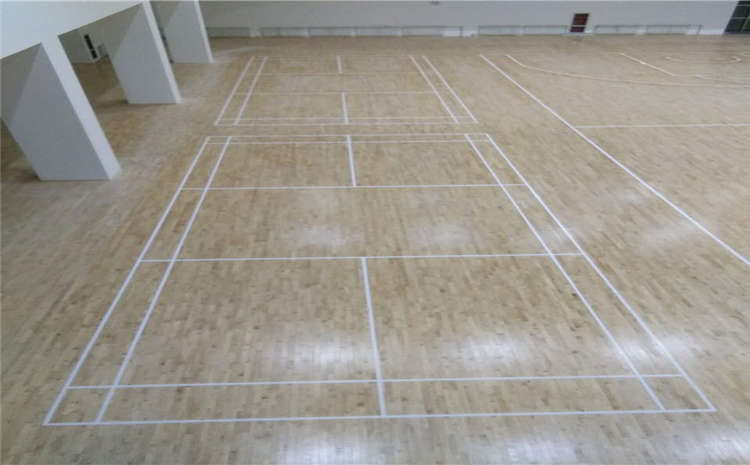 指接板籃球運動地板單層龍骨結構