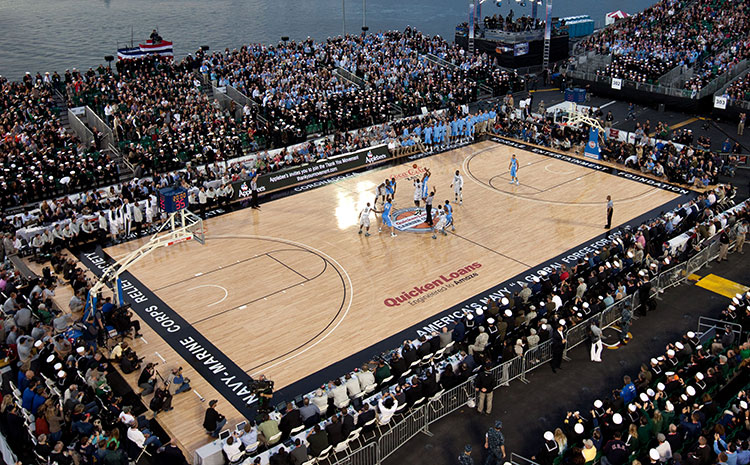 常用的籃球地板品牌**