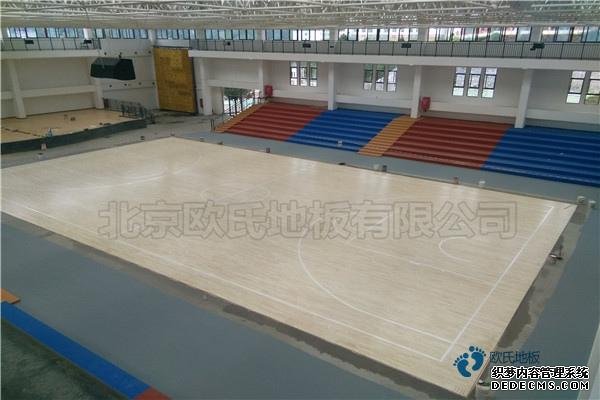 專業籃球木地板安裝